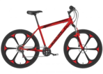 Велосипед  Black One Onix 26 D FW 20 (красный/черный/красный)