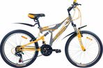 Велосипед  Pioneer Extreme 24/15 (gray/orange/white)