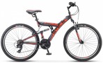Велосипед  Stels Focus V 26 18-SP V030 (темно-синий/оранжевый)