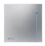 Вентилятор  Soler Palau Silent 100 CRZ Silver Design с таймером (серебро)