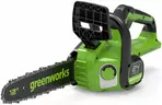 Цепная электрическая пила  GreenWorks GD24CS30K4 (c АКБ 4 Ач и ЗУ)