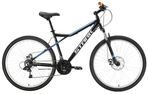 Велосипед  Stark Slash 27.1 D (черный/голубой, 18)