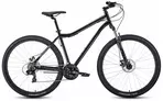 Велосипед  Forward Sporting 29 2.0 Disc 2020-2021 17 (колеса 29, черный/темно-серый/rbkw1mn9q008)
