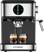 Кофеварка эспрессо  Hyundai HEM-3312 (черный/серебристый)