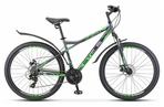 Велосипед  Stels Navigator 710 MD 27.5 16 (антрацитовый/зеленый/черный)