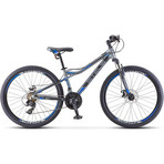 Велосипед  Stels Navigator-610 MD 26 V050 (LU098465/LU091645, 16, антрацитовый/синий)