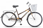 Велосипед  Stels Navigator-205 C 26 Z010 (LU101264/LU094941, 19, коричневый, 2023, корзина)