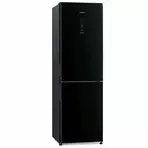 Холодильник  Hitachi R-BG410PUC6X GBK (черное стекло)