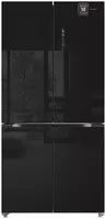 Холодильник  Weissgauff WCD 510 Built-in Inverter NoFrost Black Glass