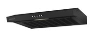 Подвесная вытяжка  Krona Ermina 600 (black/push button)