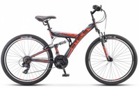 Велосипед  Stels Focus V 26 18-SP V030 (оранжевый/черный)