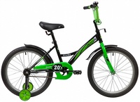 Велосипед  Novatrack Strike 2020 (колеса 20, черный/зеленый/203strike.bkg20)