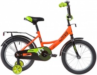 Велосипед  Novatrack Vector 2020 (колеса 16, оранжевый/163vector.or20)