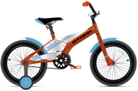 Велосипед  Stark Tanuki 16 Boy 2021 (колеса 16, оранжевый/голубой/hd00000306)