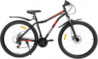 Велосипед  Digma Big 29/18-ST-S-BK (рама 18, колеса 29, черный, 16.7кг)