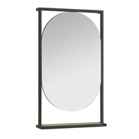 Зеркало для ванной комнаты  Aquaton Лофт Фабрик 50 Дуб Эндгрейн 1A242502LTDU0