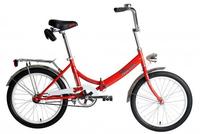 Велосипед  Forward Kama 20 (1 ск., рост 14, 2023, красный/белый, RB3K013E8XRDXWH)
